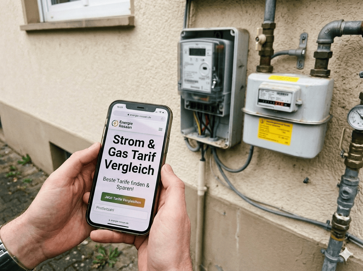 Vergleich von Strom- und Gastarifen in einem digitalen Energieportal